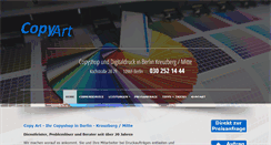 Desktop Screenshot of copyart-berlin.de